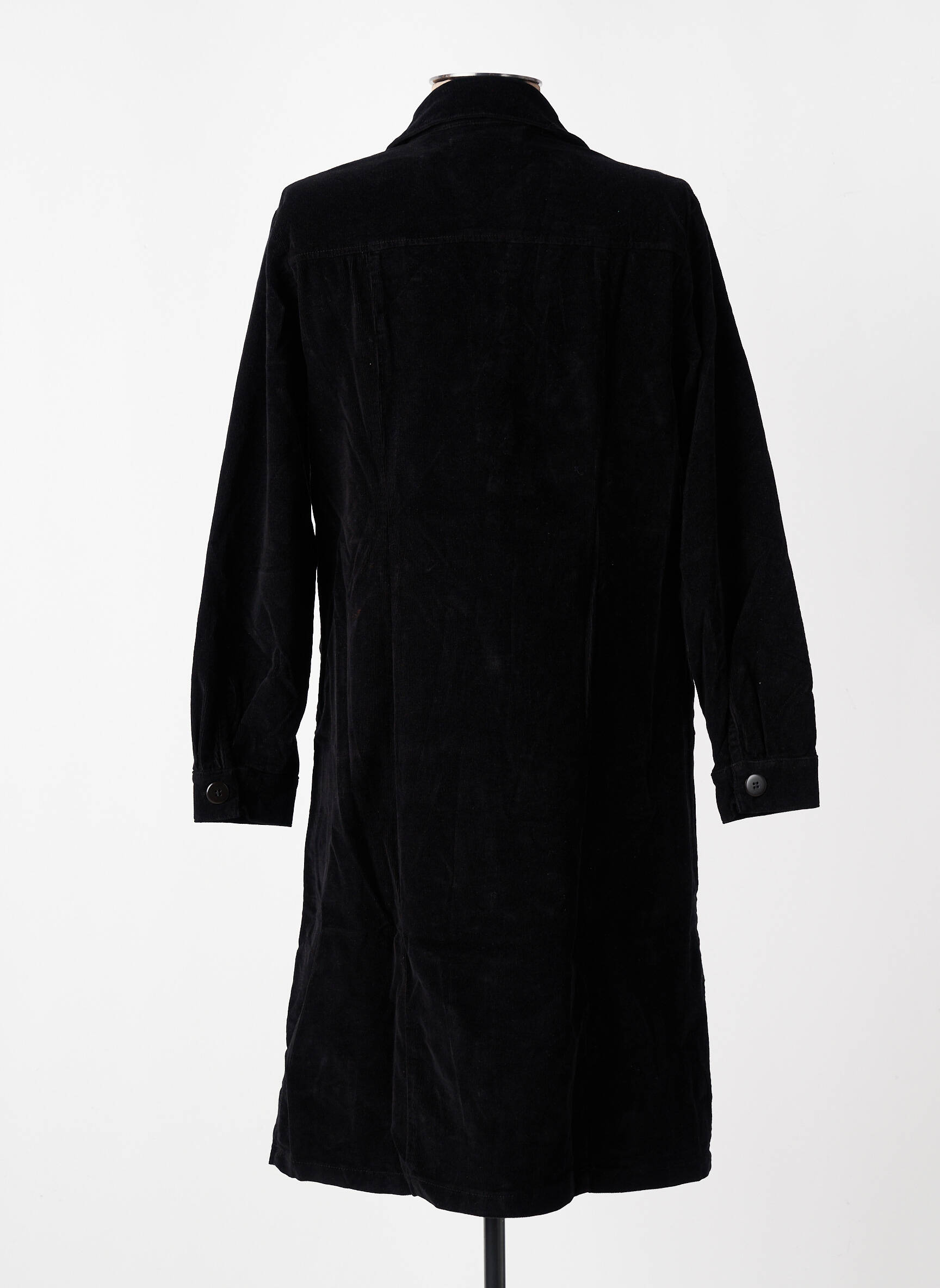 Robe courte manches longues manches longues noir COUTURIST femme