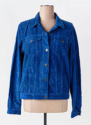 Veste casual poches bleu COUTURIST femme