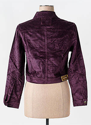 Veste casual poches violet COUTURIST femme