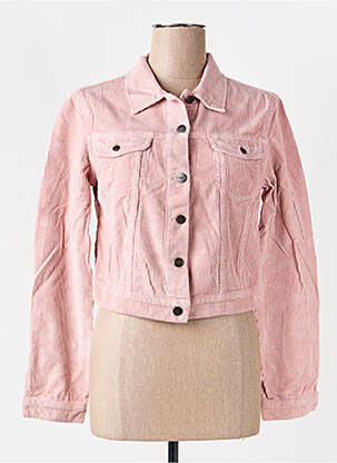 Veste casual poches rose COUTURIST femme