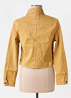 Veste casual poches jaune COUTURIST femme