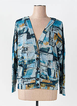 Veste casual poches bleu COUTURIST femme