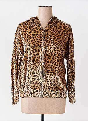 Veste casual col rond beige COUTURIST femme