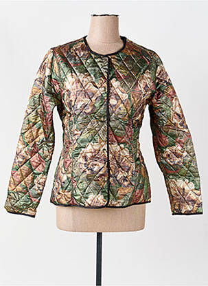 Veste casual col rond vert COUTURIST femme