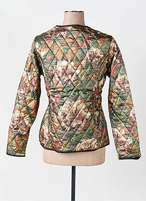 Veste casual col rond vert COUTURIST femme