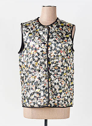 Gilet sans manche coupe droite noir COUTURIST femme