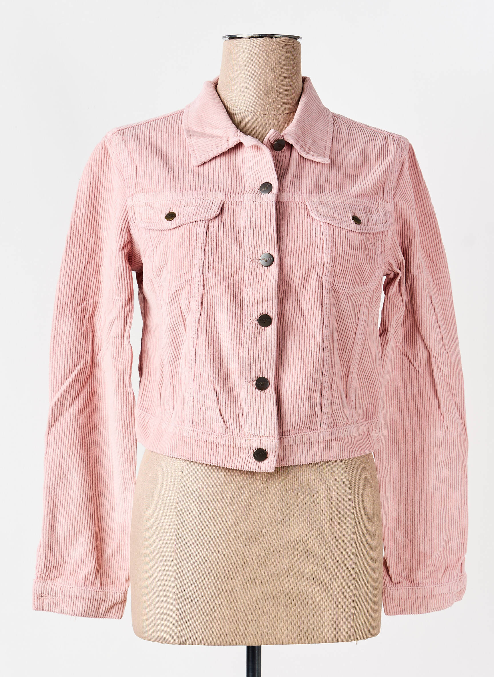 Veste casual poches rose COUTURIST femme