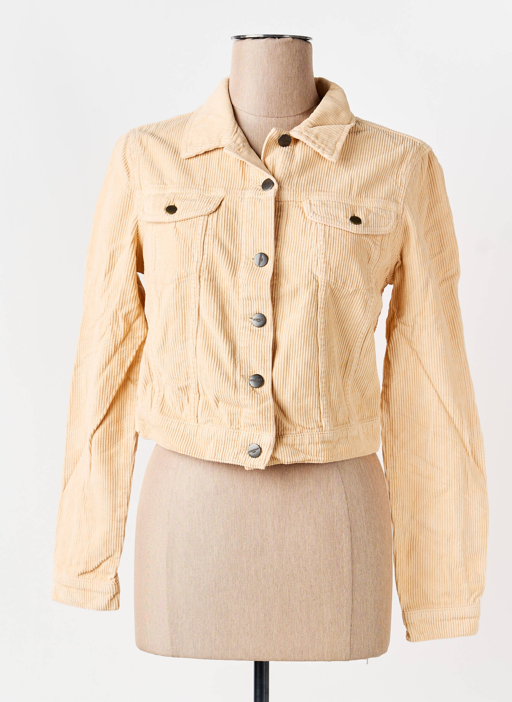 Veste casual poches orange COUTURIST femme