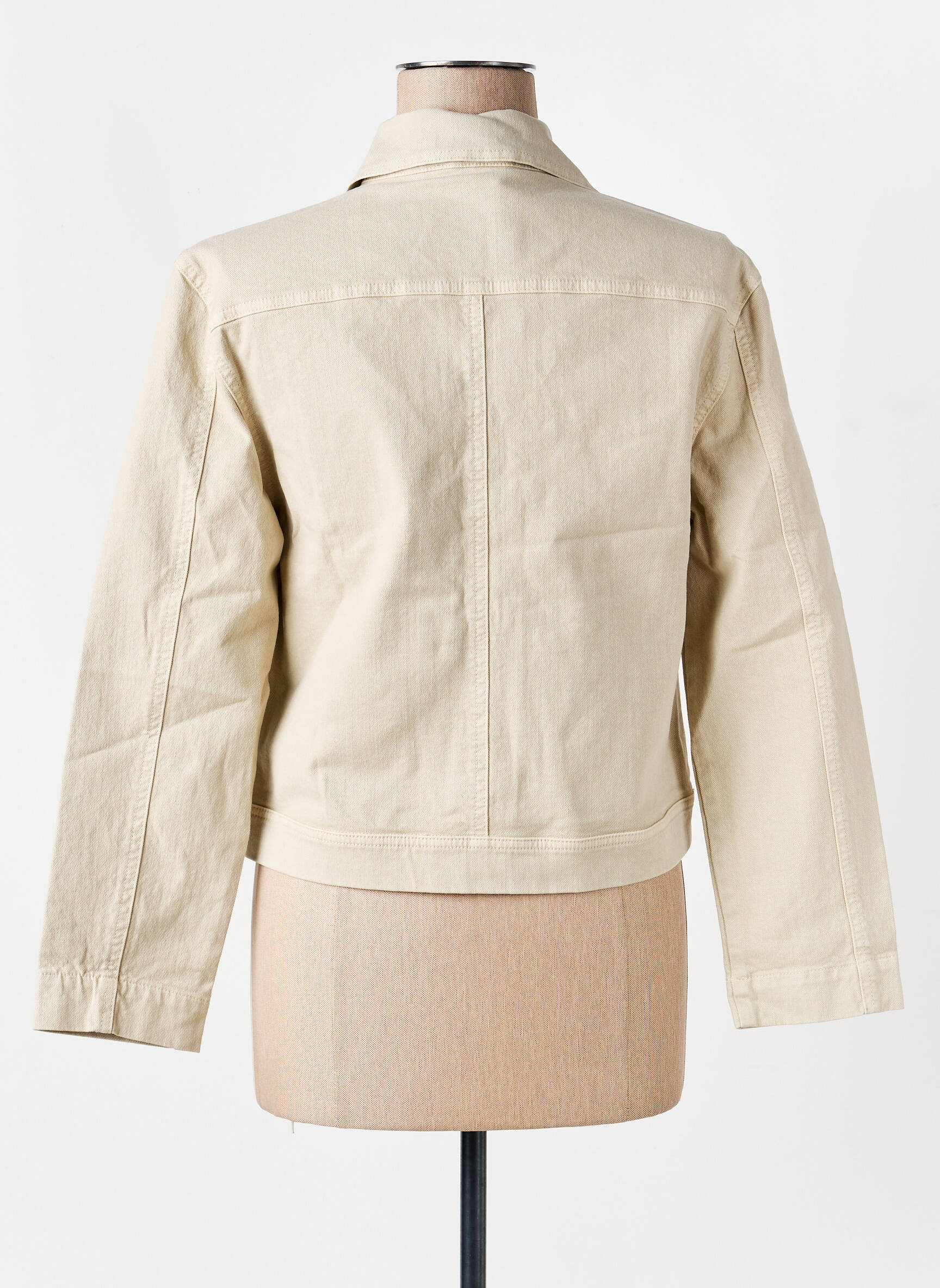 Veste casual poches beige COUTURIST femme