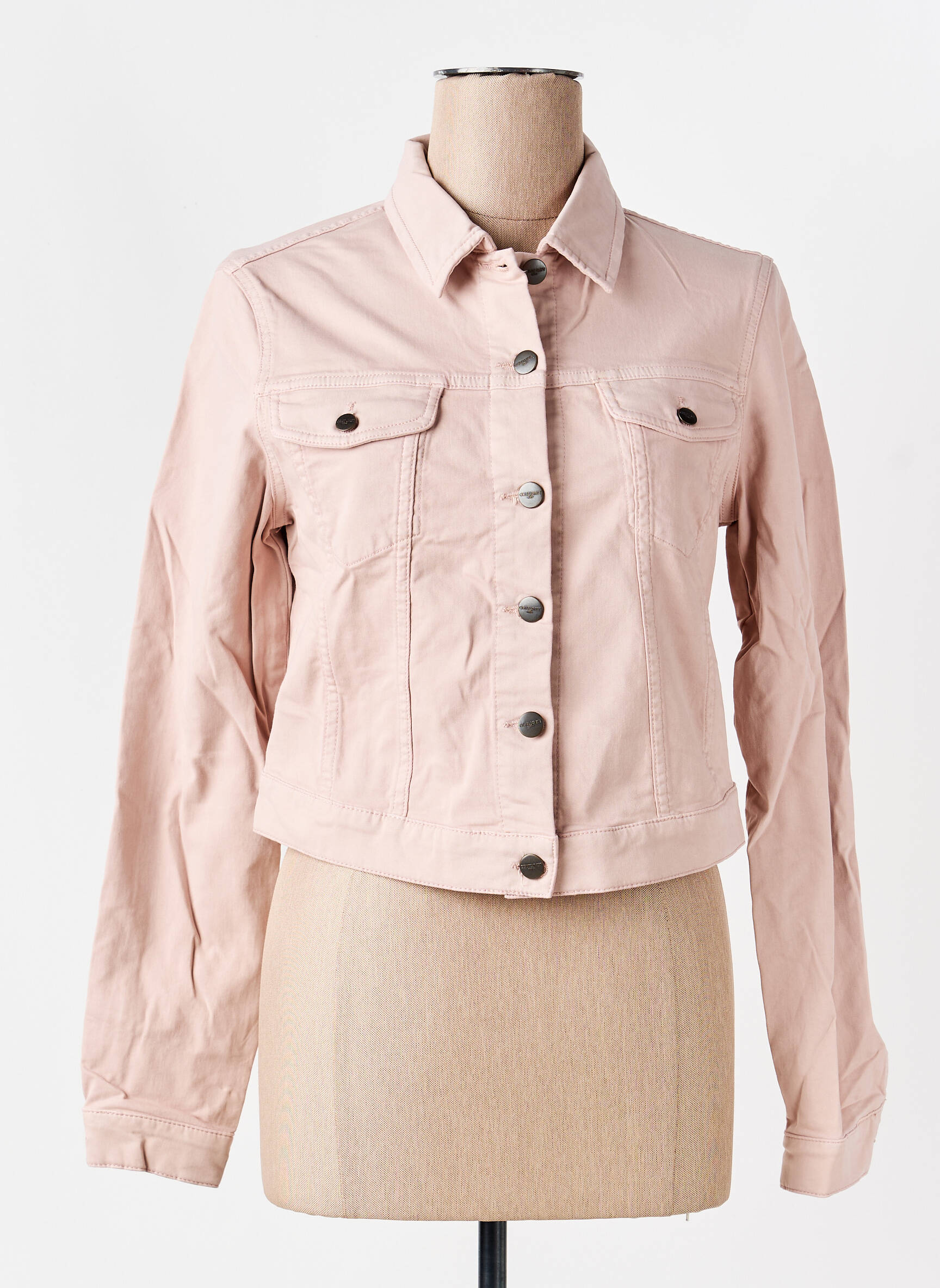 Veste casual poches rose clair COUTURIST femme