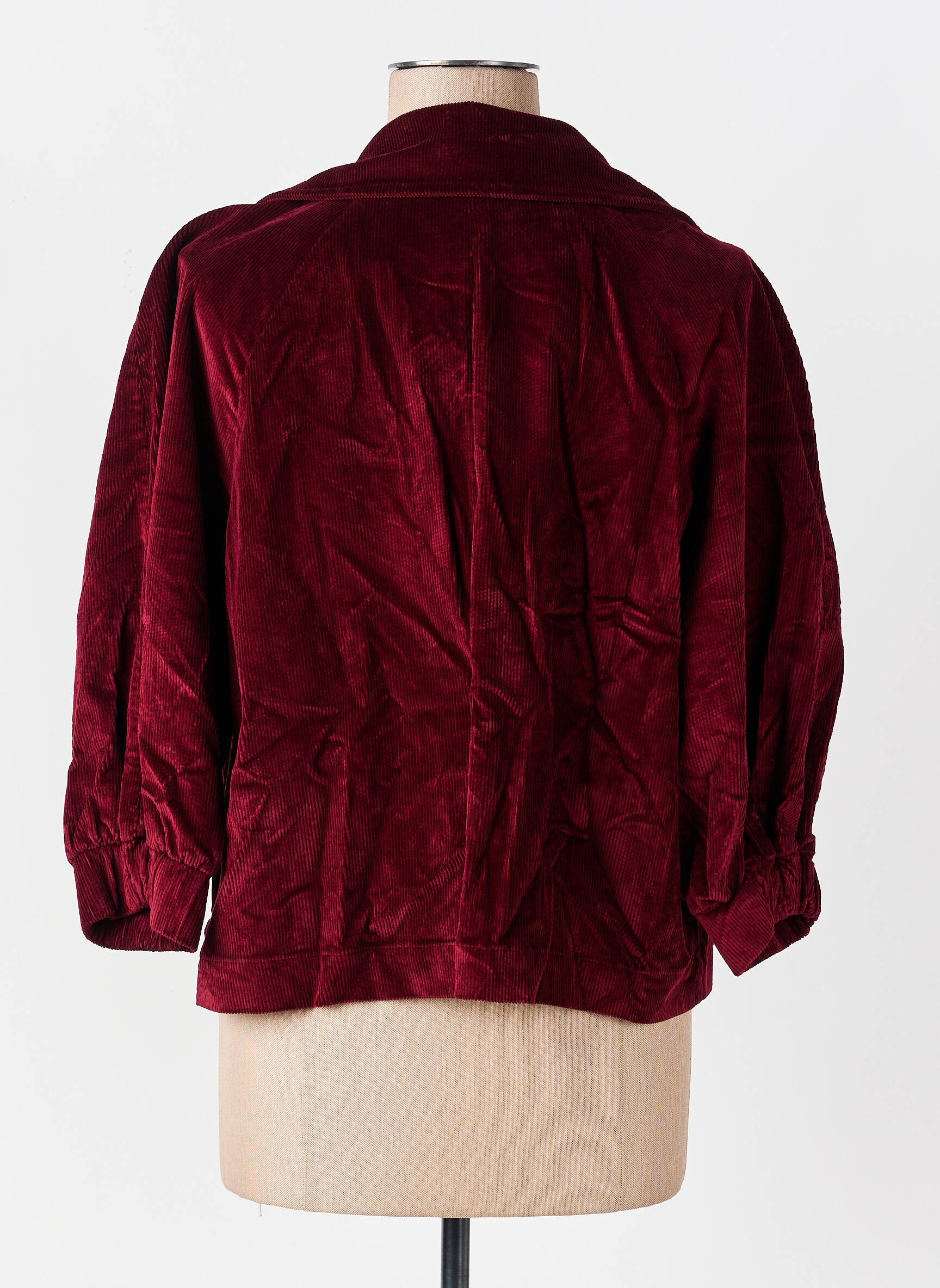 Blazer finition intérieure doublée rouge COUTURIST femme
