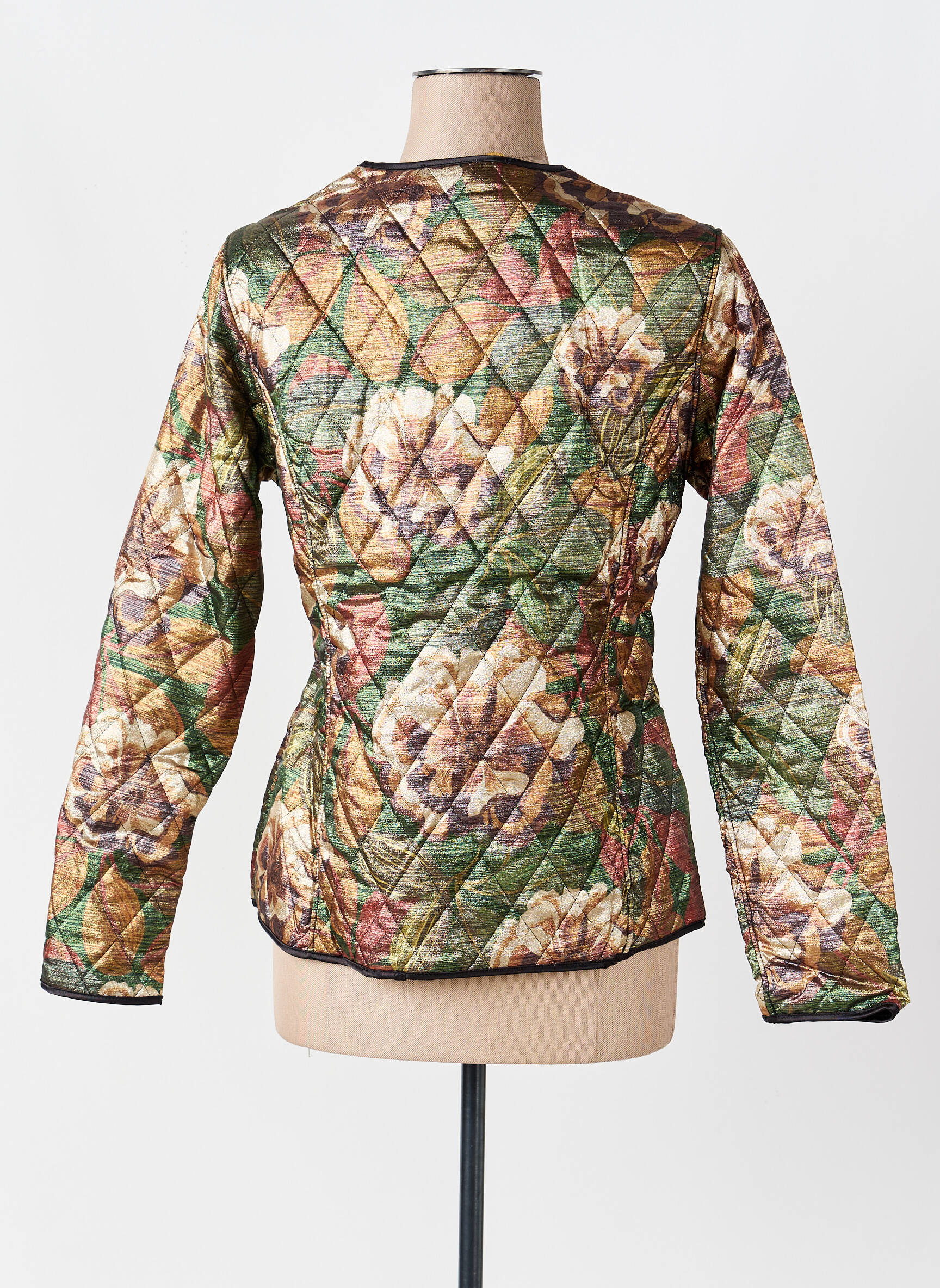 Veste casual col rond vert COUTURIST femme