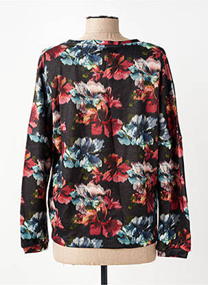 Pull coupe cintrée manches longues noir COUTURIST femme