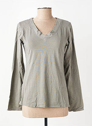 T-shirt manches longues manches longues gris COUTURIST femme