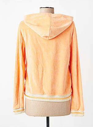 Veste casual col rond orange VITAMIA LOUNGEWEAR femme
