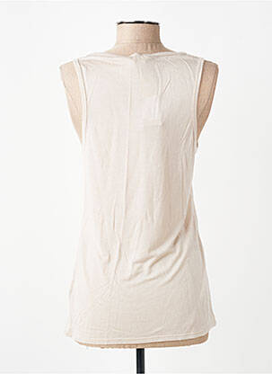 Top stretch sans manche beige NOTSHY femme