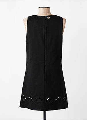 Robe mi-longue sans manche sans manche noir TWINSET femme