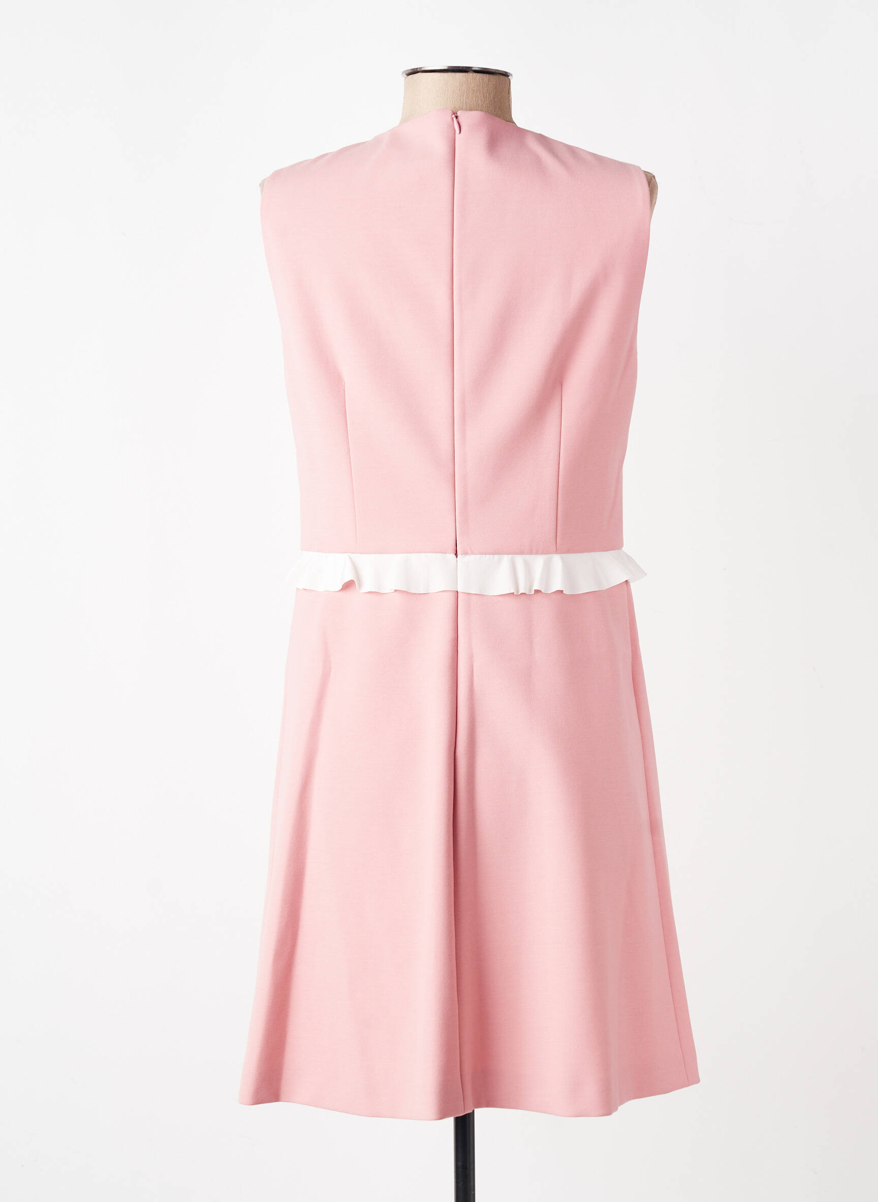 Robe mi-longue sans manche sans manche rose RED VALENTINO femme