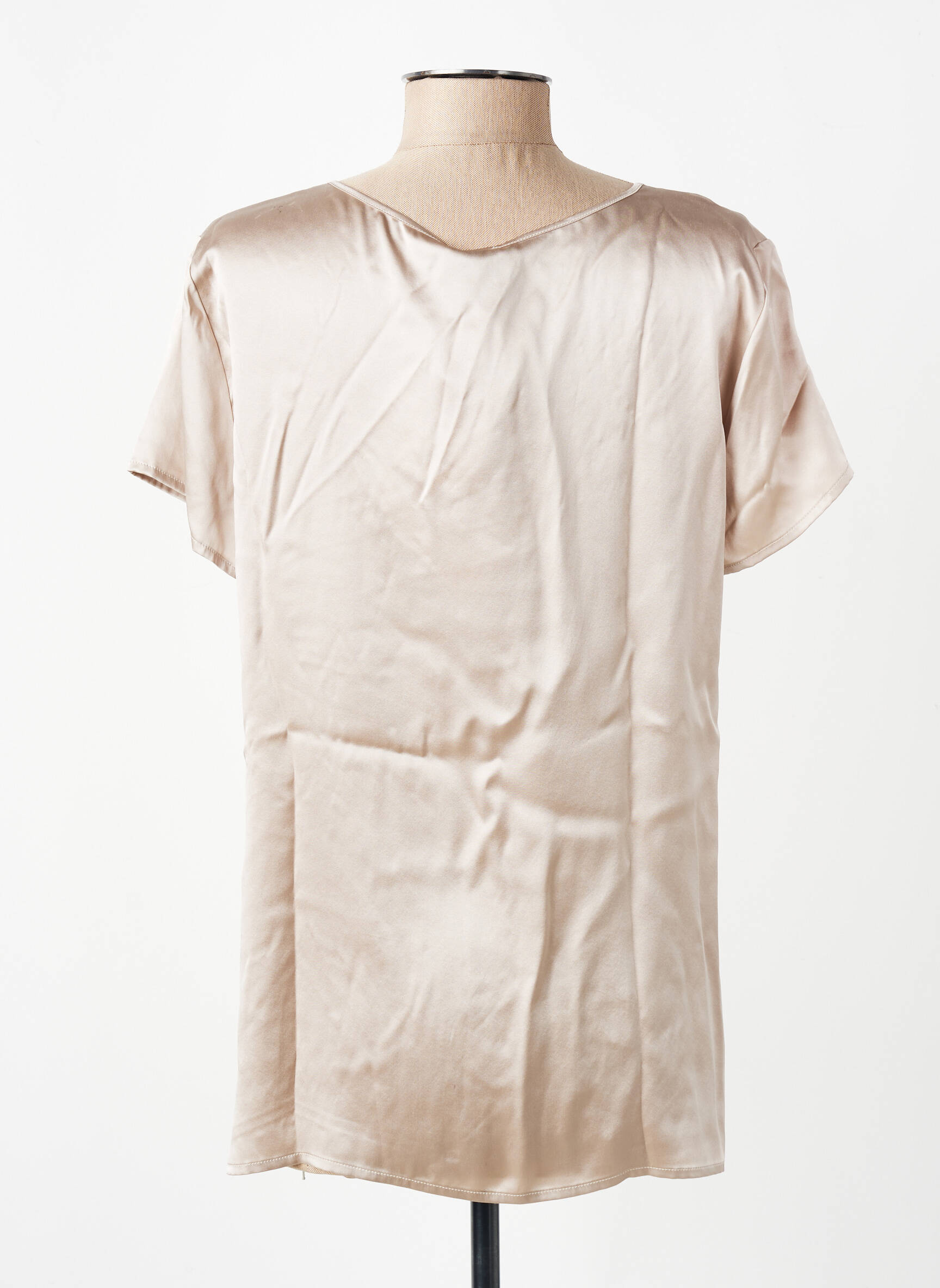 Top manches courtes manches courtes gris OSCALITO femme