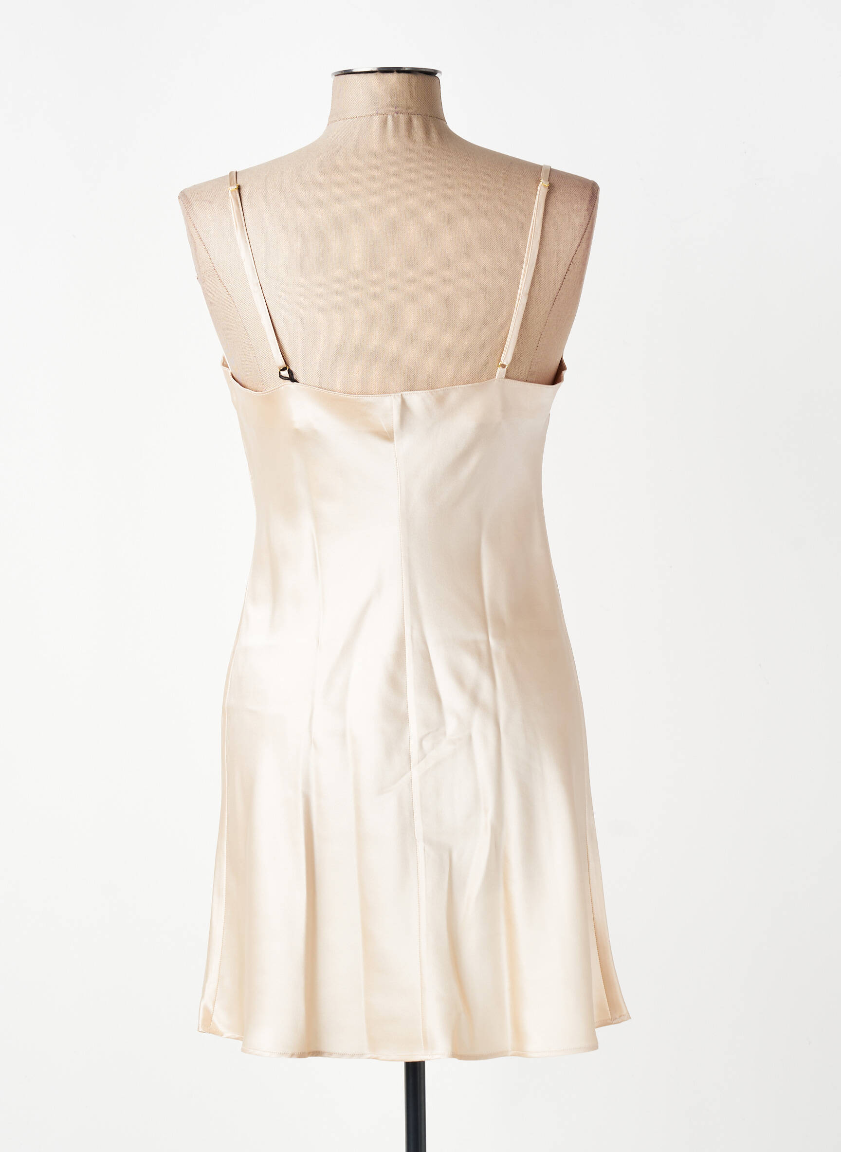 Nuisette/combinette effet matière satinée rose MARJOLAINE femme
