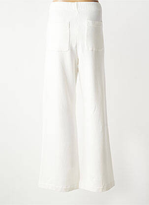Pantalon droit stretch taille normale blanc RIVER WOODS femme