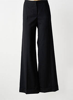 Pantalon large tissage crêpe taille normale noir RED VALENTINO femme