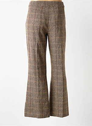 Pantalon flare taille normale taille normale beige RIVER WOODS femme
