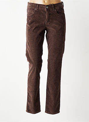 Pantalon slim stretch taille normale marron ANGELS femme