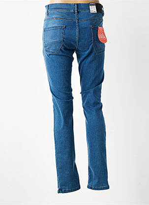 Jeans coupe slim stretch taille normale bleu ZERRES femme