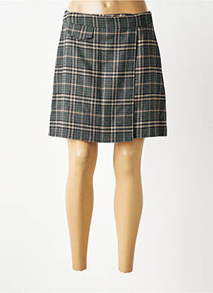 Jupe courte doublure vert RIVER WOODS femme