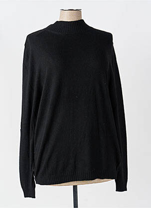 Pull stretch manches longues noir SKOVHUUS femme