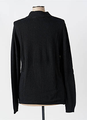 Pull stretch manches longues noir SKOVHUUS femme