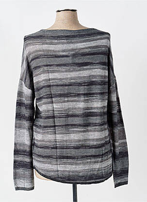 Pull coupe cintrée manches longues gris BETTY BARCLAY femme