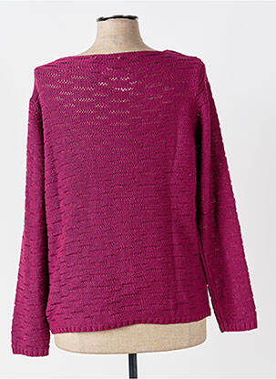 Pull coupe cintrée manches longues violet BETTY BARCLAY femme