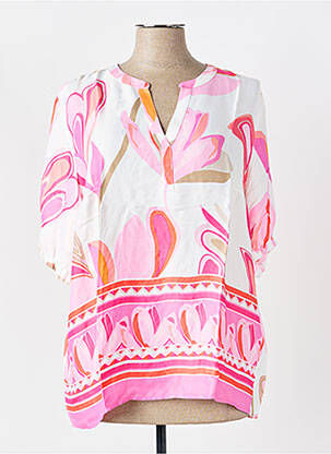 Blouse manches courtes manches courtes rose BETTY BARCLAY femme