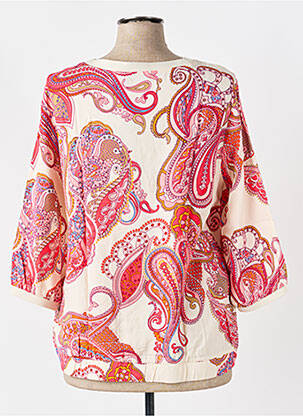 Blouse manches 3/4 manches 3/4 beige BETTY BARCLAY femme