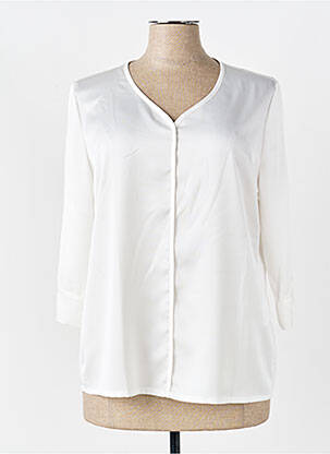 Blouse manches 3/4 manches 3/4 blanc SOMMERMANN femme