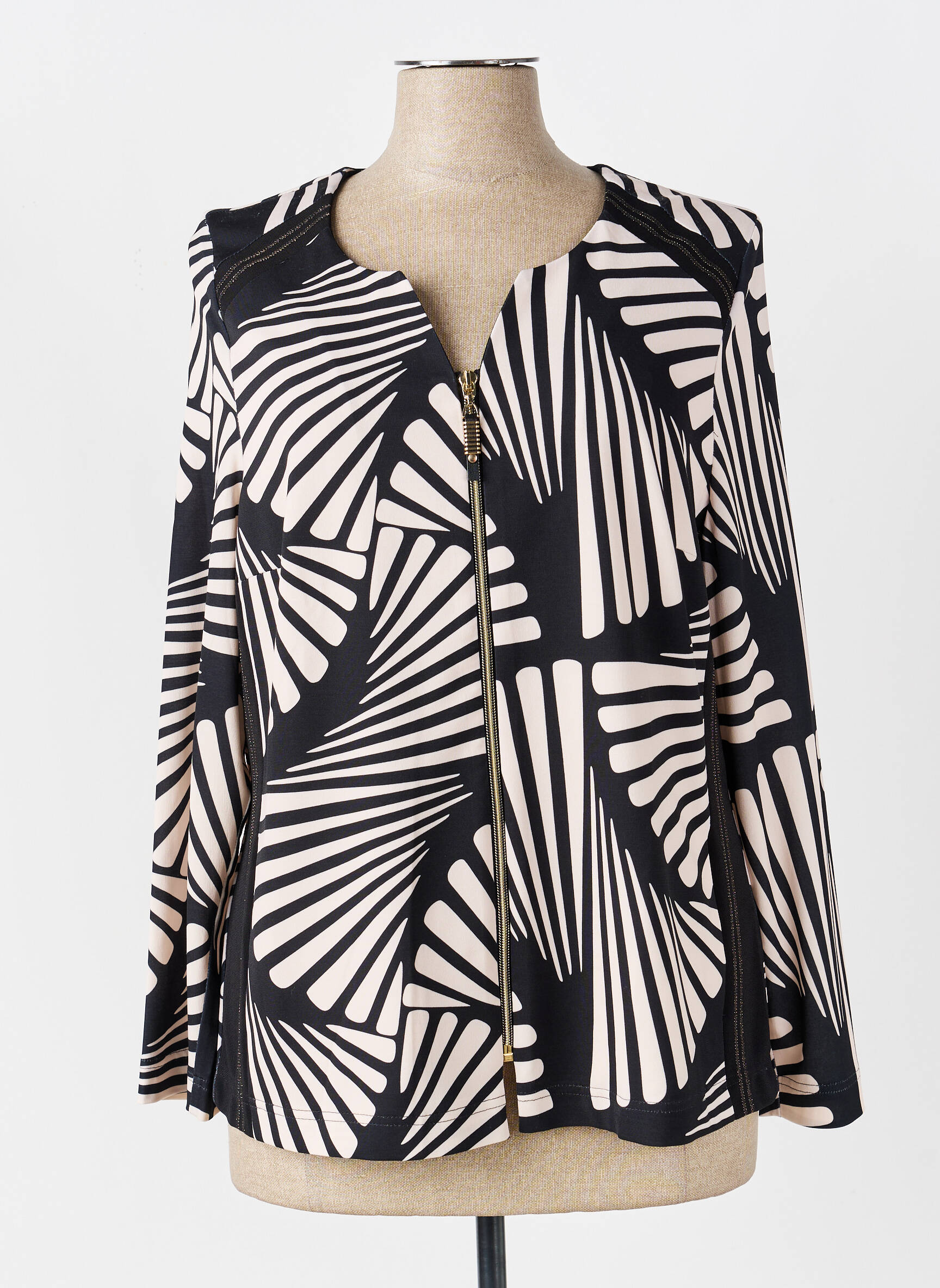 Veste casual coupe cintrée noir SOMMERMANN femme