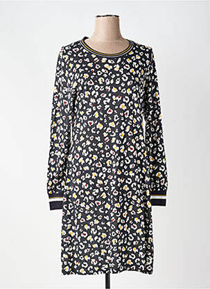 Chemise de nuit manches longues noir PASTUNETTE femme