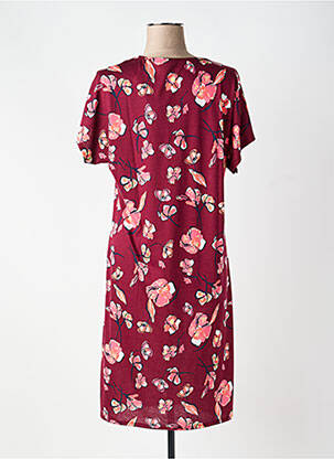 Chemise de nuit col v rouge SCHIESSER femme