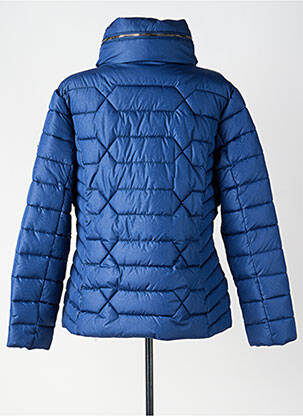 Doudoune manches longues sans capuche bleu VIRGINIA BLU' femme