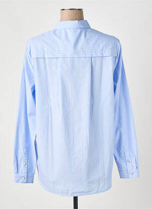 Chemisier imprimé fantaisie manches longues bleu ARMOR LUX femme