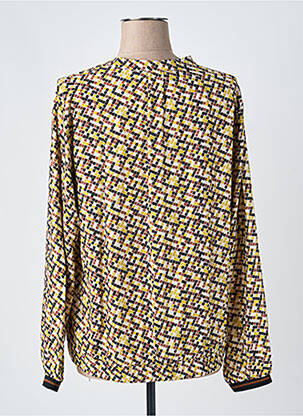 Blouse imprimé fantaisie manches longues jaune BETTY BARCLAY femme