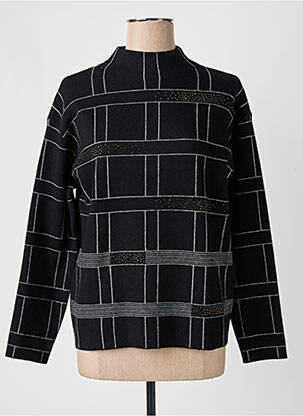 Pull coupe droite manches longues noir BETTY BARCLAY femme