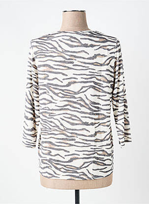 Top manches longues manches longues beige FRANK WALDER femme