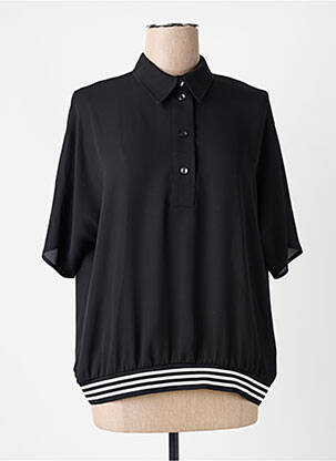 Blouse manches courtes noir BETTY BARCLAY femme
