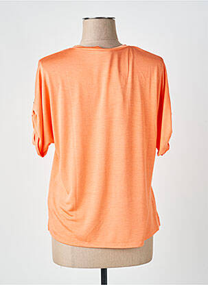 Top manches courtes manches courtes orange MARBLE femme