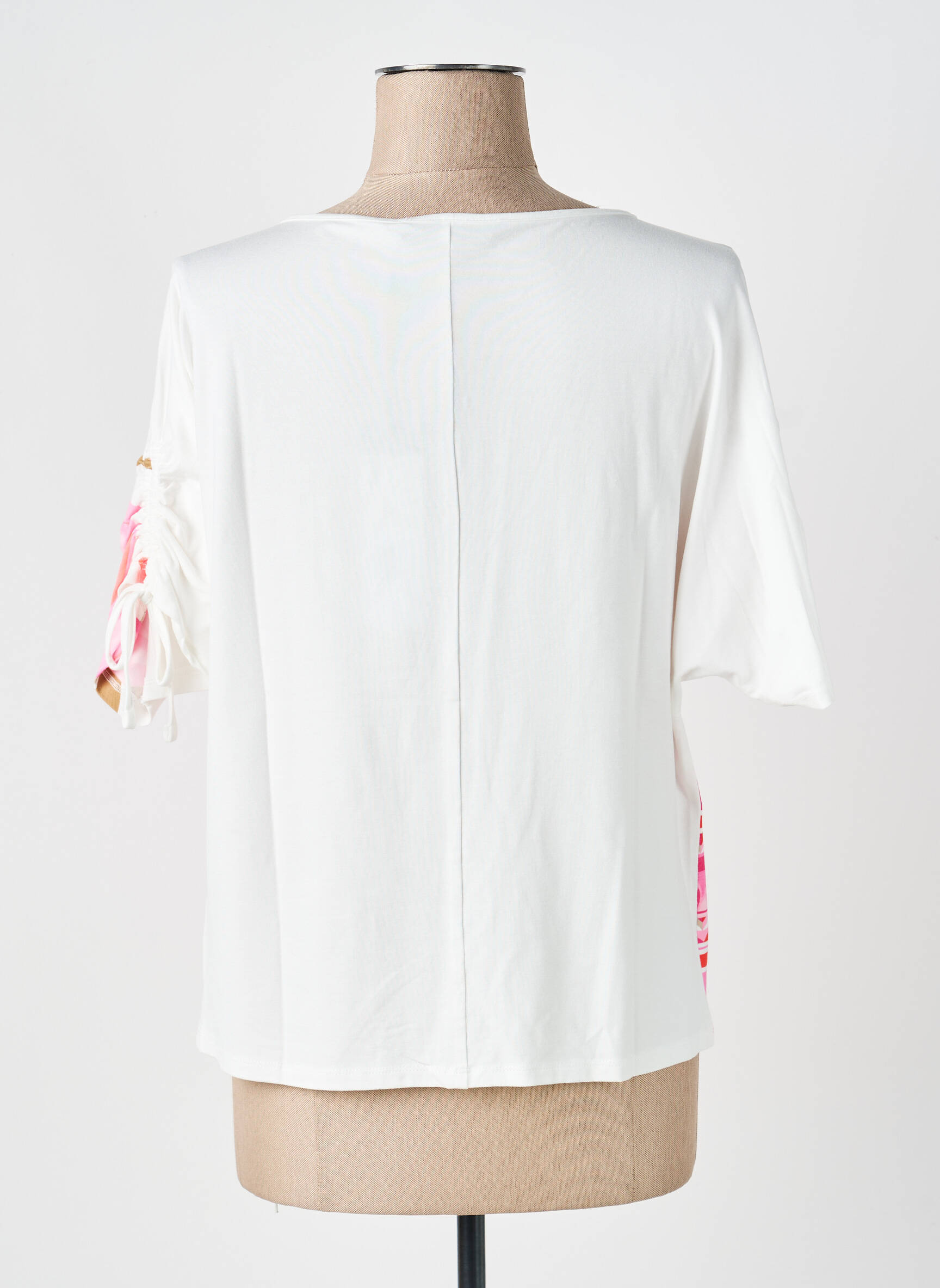 Top imprimé fantaisie manches courtes rose BETTY BARCLAY femme