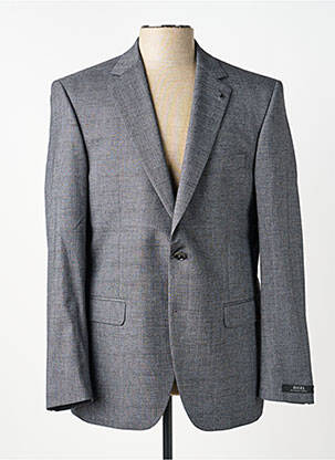 Veste chic tissage chiné gris DIGEL homme
