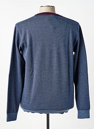 Pull stretch manches longues bleu BERAC homme